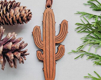 Cactus Ornament - Houseplant Christmas Gift for Plant Lovers