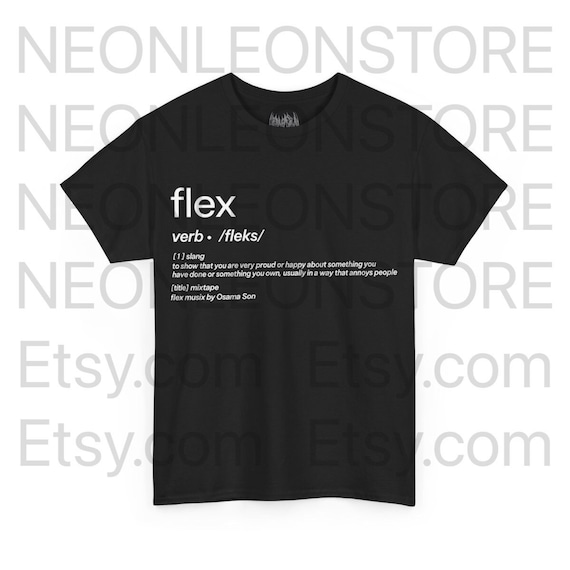 Osamason Flex Definition T-shirt Flex Musix Merch Tee Shirt - Etsy