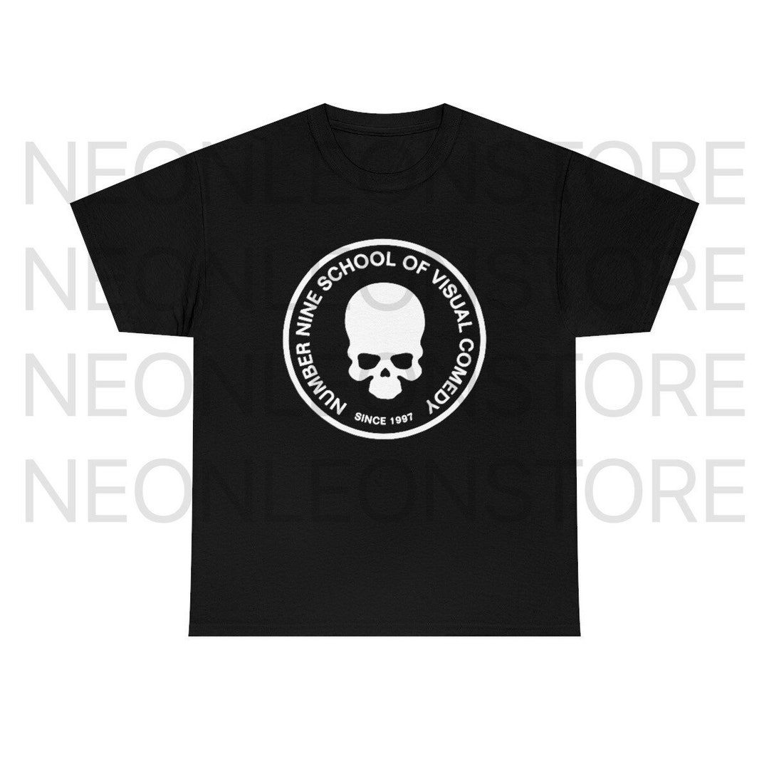 School of Visual Comedy Number Nine Heavy Cotton Tee Shirt - Etsy