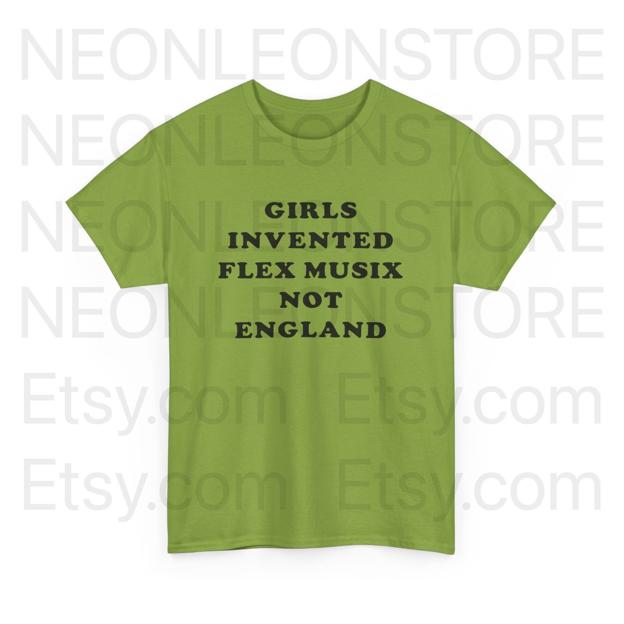 Osamason Girls Invented Flex Musix Not England T-shirt Flexx
