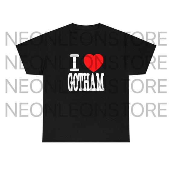 I Love Gotham Number Nine Heavy Cotton Tee - Etsy Hong Kong