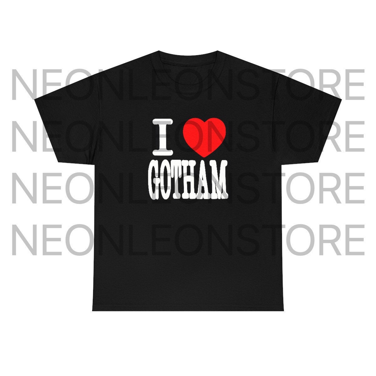 I Love Gotham Number Nine Heavy Cotton Tee - Etsy