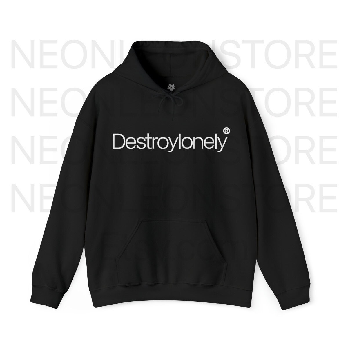 not lonely ロゴスウェット Quotation NL Logo Crew Sweat Turquoise | notlonely