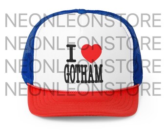 Buy I Love Gotham Trucker Hat Online in India - Etsy