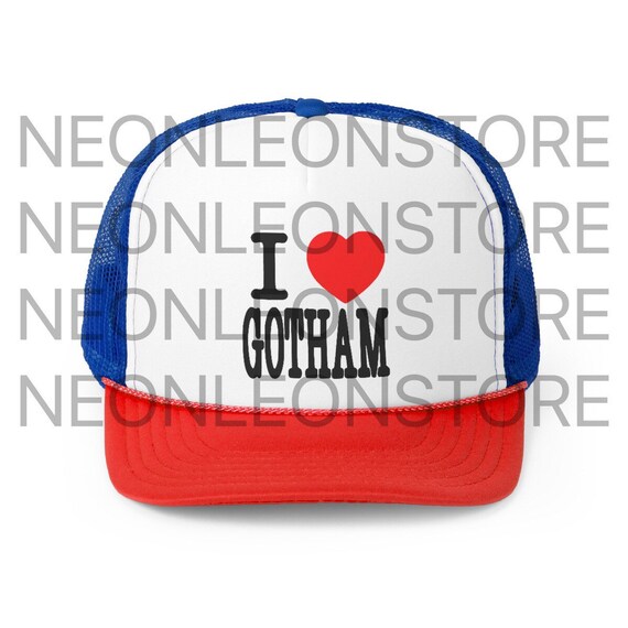 I Love Gotham Trucker Hat - Etsy