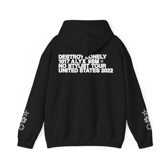 Destroy Lonely X Alyx Hoodie Hooded Sweatshirt - Etsy