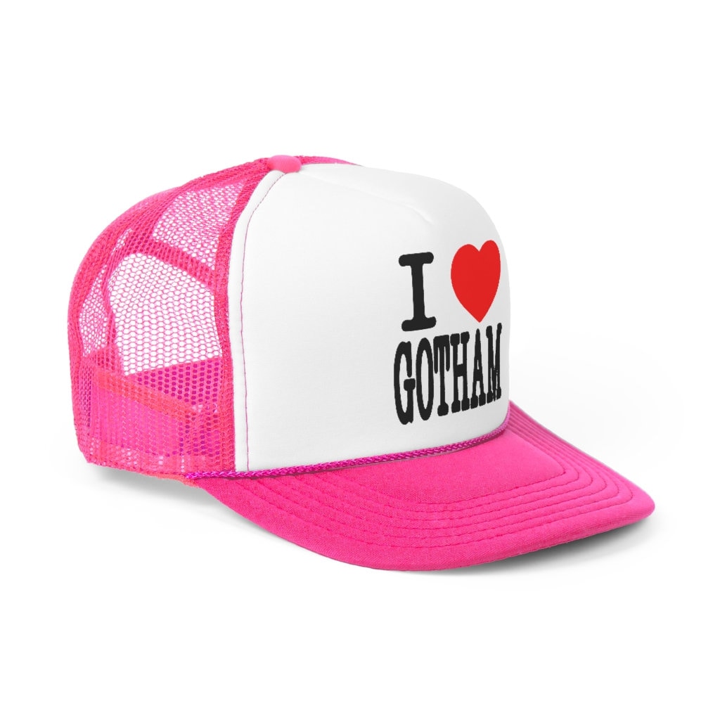 初期 ナンバーナイン I LOVE GOTHAM メッシュキャップ I Love Gotham Trucker Hat - Etsy