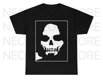 Number Nine Charles Manson Skull Heavy Cotton Tee Shirt - Etsy