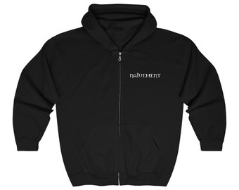 Destroy Lonely X Naivement Heartagram Full Zip Hooded Sweatshirt