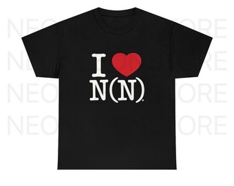 Number (n)ine I LOVE N(N)Tシャツ I Love NN Number Heavy Cotton Tee Shirt - Etsy