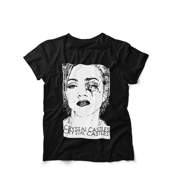 Crystal Castles Black Eye Cotton Tee Shirt - Etsy Canada