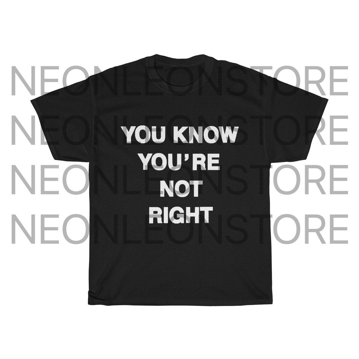 ナンバーナイン　Tシャツ　2　黒　YOU KNOW RIGHT　メッセージ il_fullxfull.4138253891_a11v.jpg