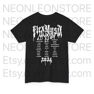 Osamason Skull T-Shirt Flex Definition Musix Merch Tee Shirt image 4