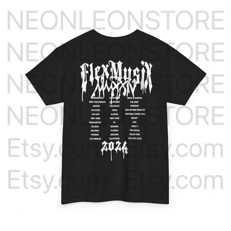 Osamason Skull T-Shirt Flex Definition Musix Merch Tee Shirt image 4