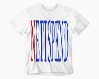 Nettspend Wordmark Camiseta de algodón invertida