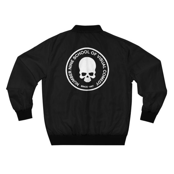 Number Nine School of Visual Comedy Bomber Jacket Etsy Norway