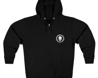 Number Nine School of Visual Comedy Premium hoodie met rits