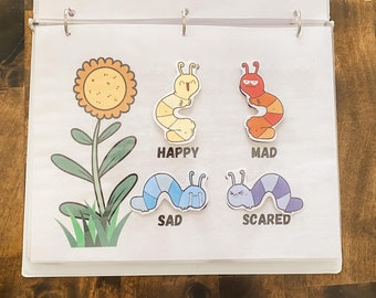 Lernordner/Beschäftigungsbuch für Kleinkinder