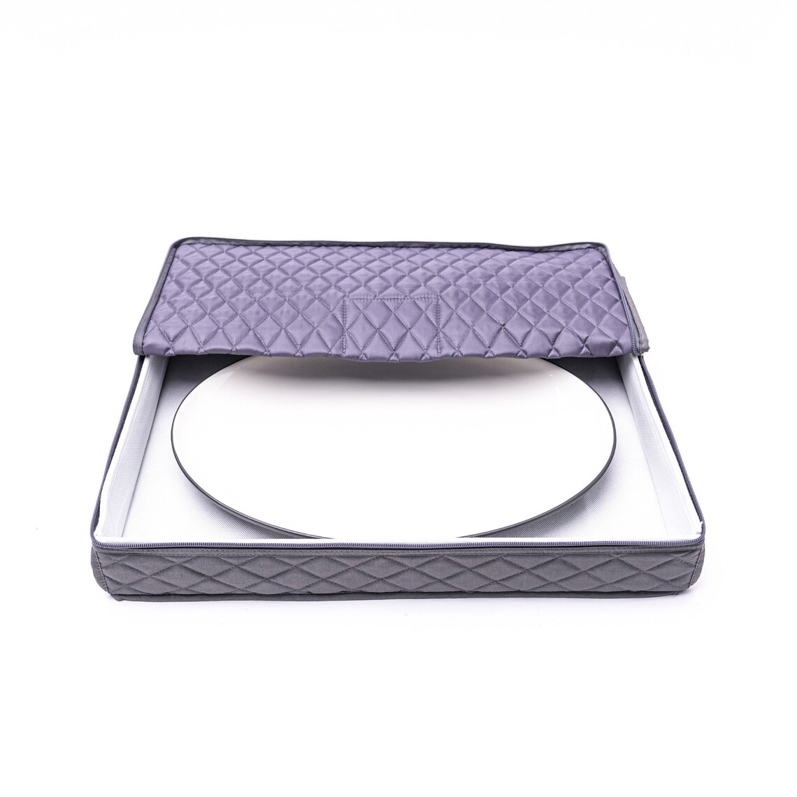 China Platter Storage Case Large Serving Piece Storage Container