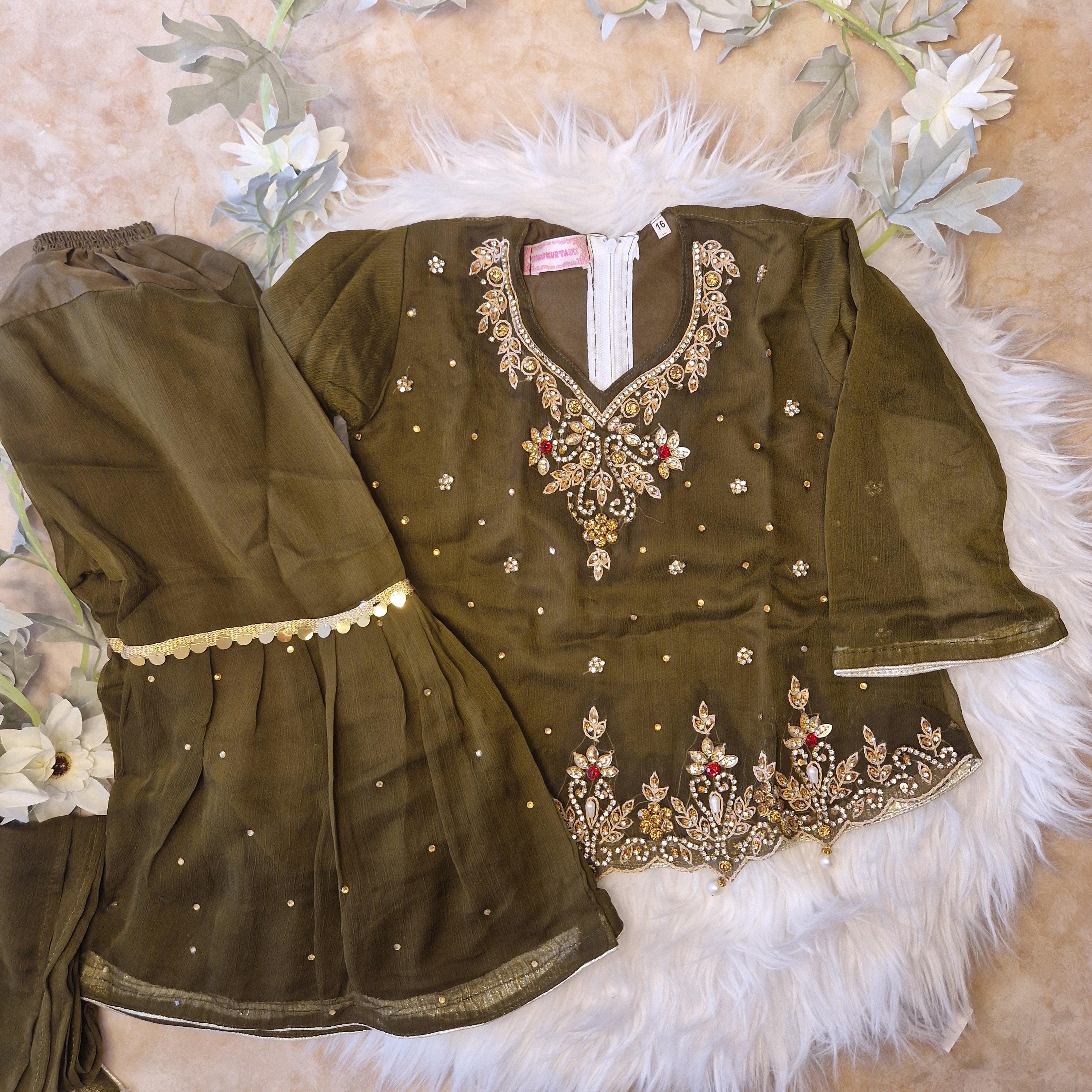 Baby Girl Mehndi Dress