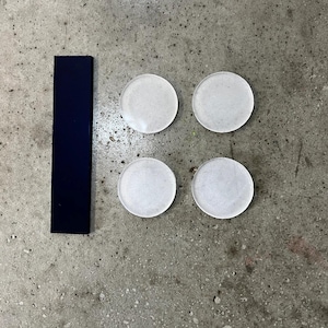 Clear Cyclotron / Blue Powercell Ghostbusters Proton Pack Lens Diffuser Kit (Translucent or Diffused)
