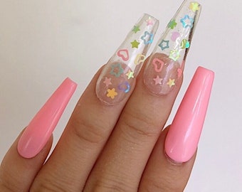 Y2k Kawaii Nails Etsy