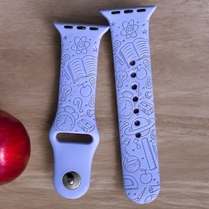 Teachers Custom Engraved Apple Watch Band | Series 9, 8, 7, 6, 5, 4, 3, 2, 1, ULTRA, 38MM, 40MM, 41MM, 42MM, 44MM, 45MM, 49MM