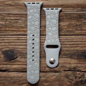 Sinister Skulls Apple Watch Band | Series 9, 8, 7, 6, 5, 4, 3, 2, 1, ULTRA, 38MM, 40MM, 41MM, 42MM, 44MM, 45MM, 49MM