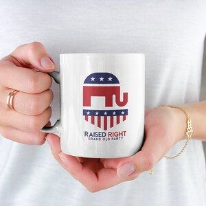 Raised Right GOP Mug