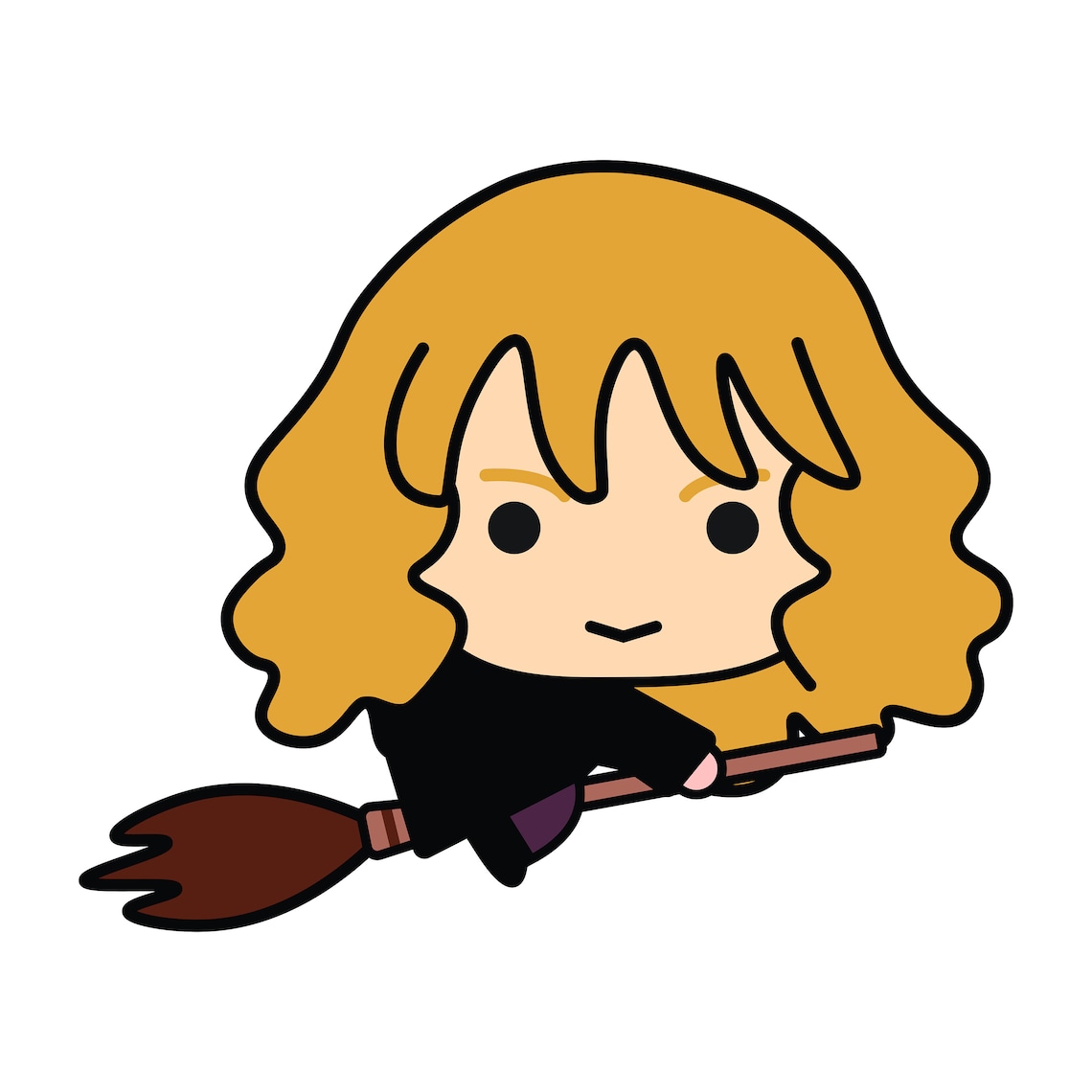 Harry Potter Digital Cartoons Hermione Granger Ron Weasley Etsy