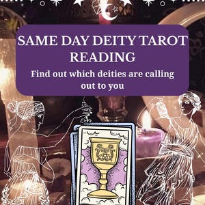 Tirage de tarot des divinités le jour même – Conseils d'une sorcière païenne (PDF)