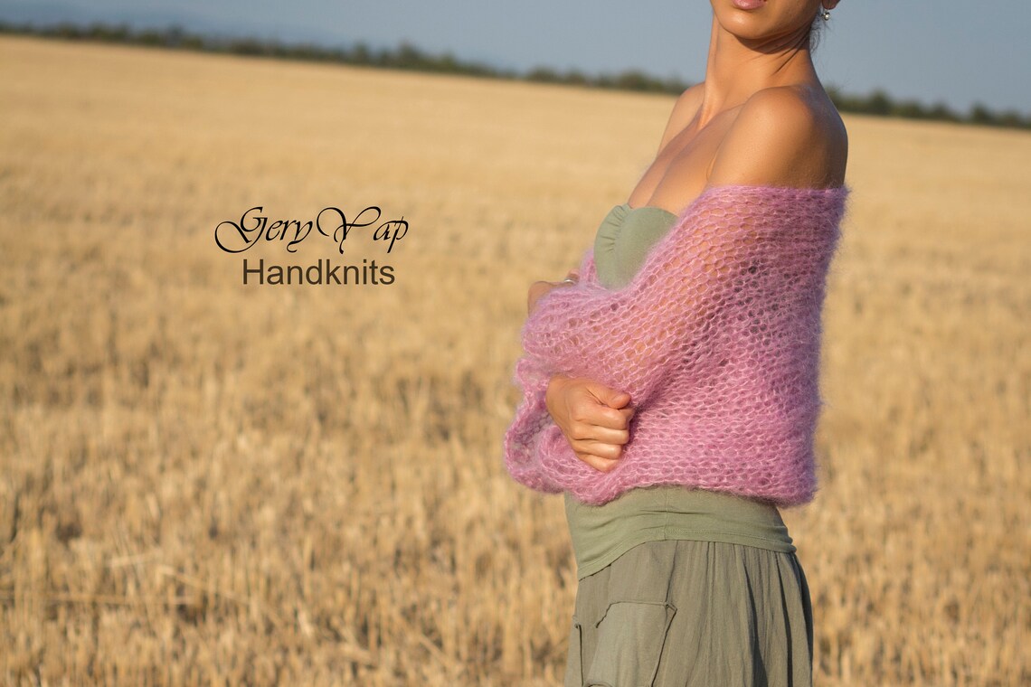 Ladies Knit Knot Bolero