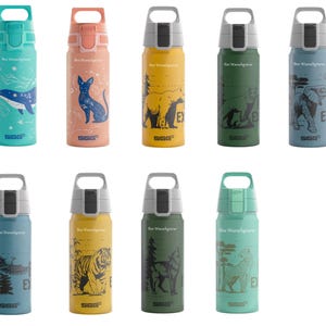 Lustige gym flasche