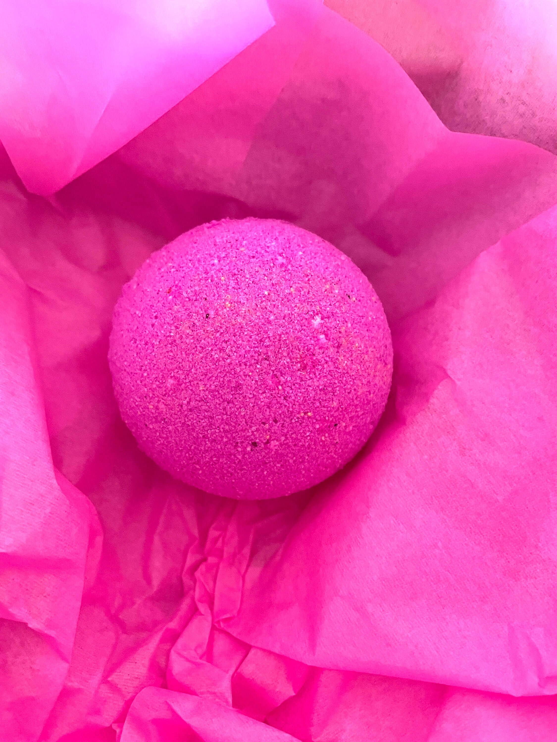 Pink Passion Bath Bomb Bathbombs bathbomb Relaxation Gifts Etsy