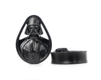 Darth Vader teardrop plugs