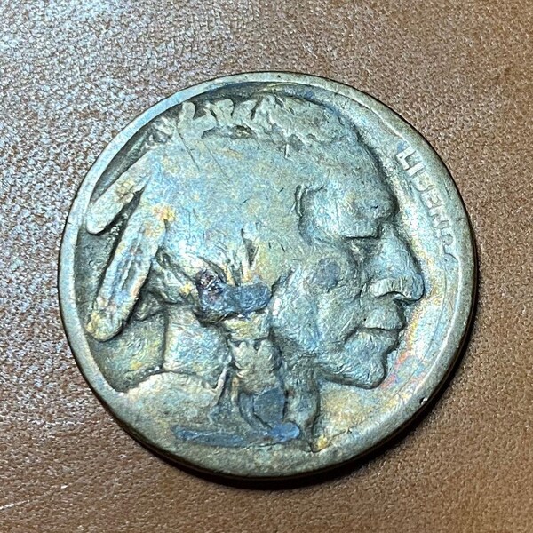 Indian Head Nickel No Date Etsy
