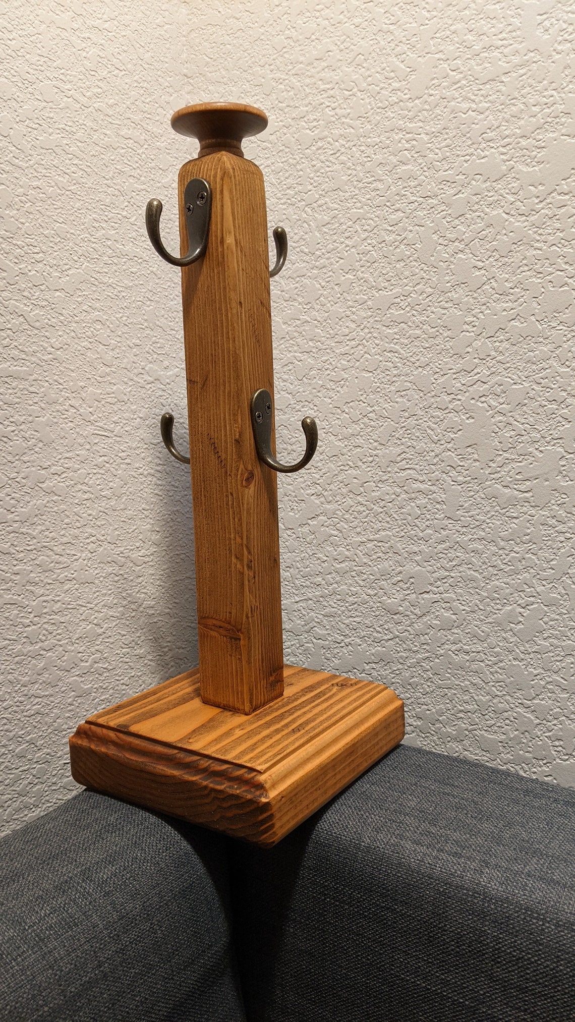 Handmade Rustic Mug Tree Etsy