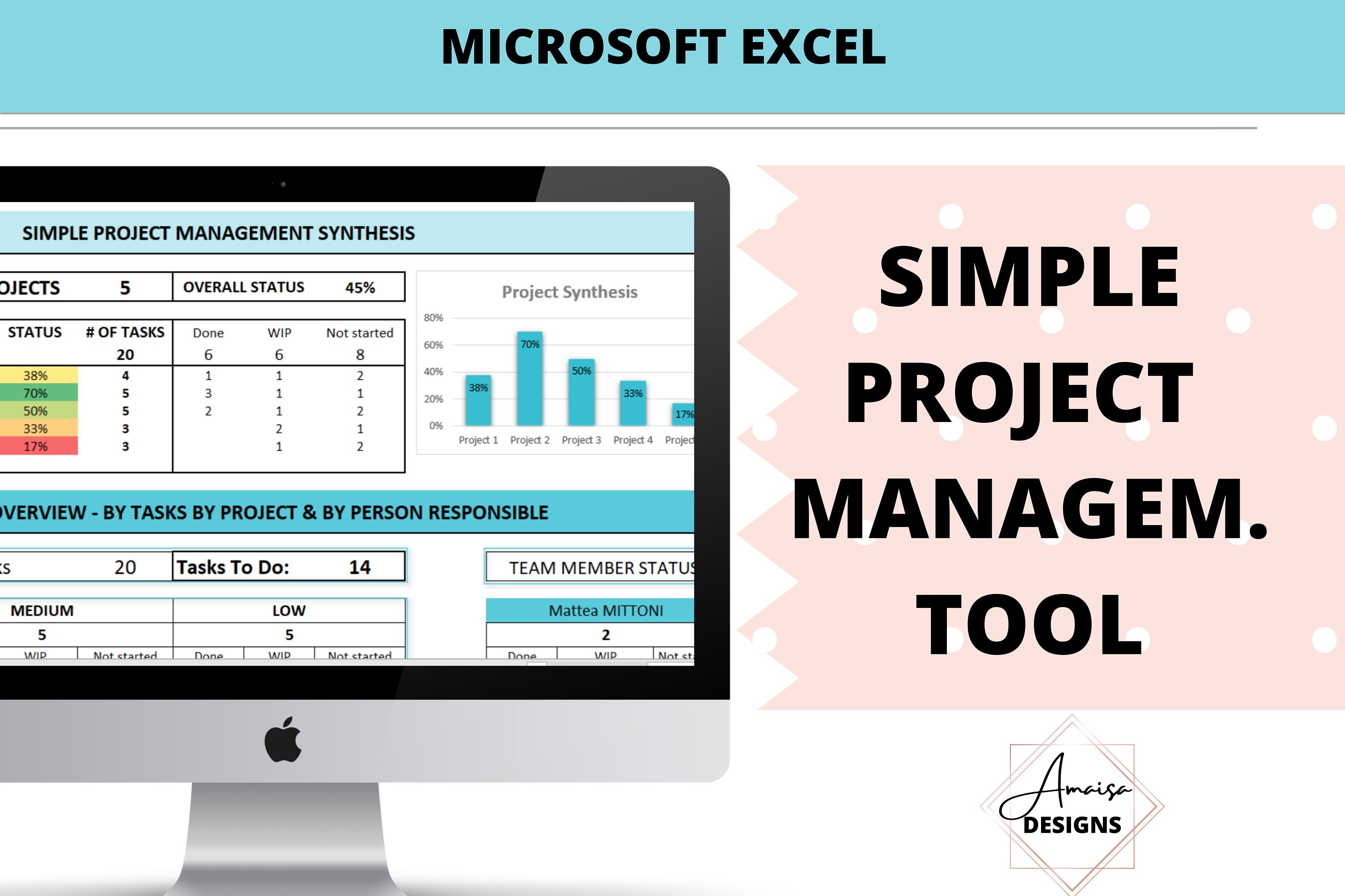 Simple Project Management Tool | Advanced Team Management Automatic ...