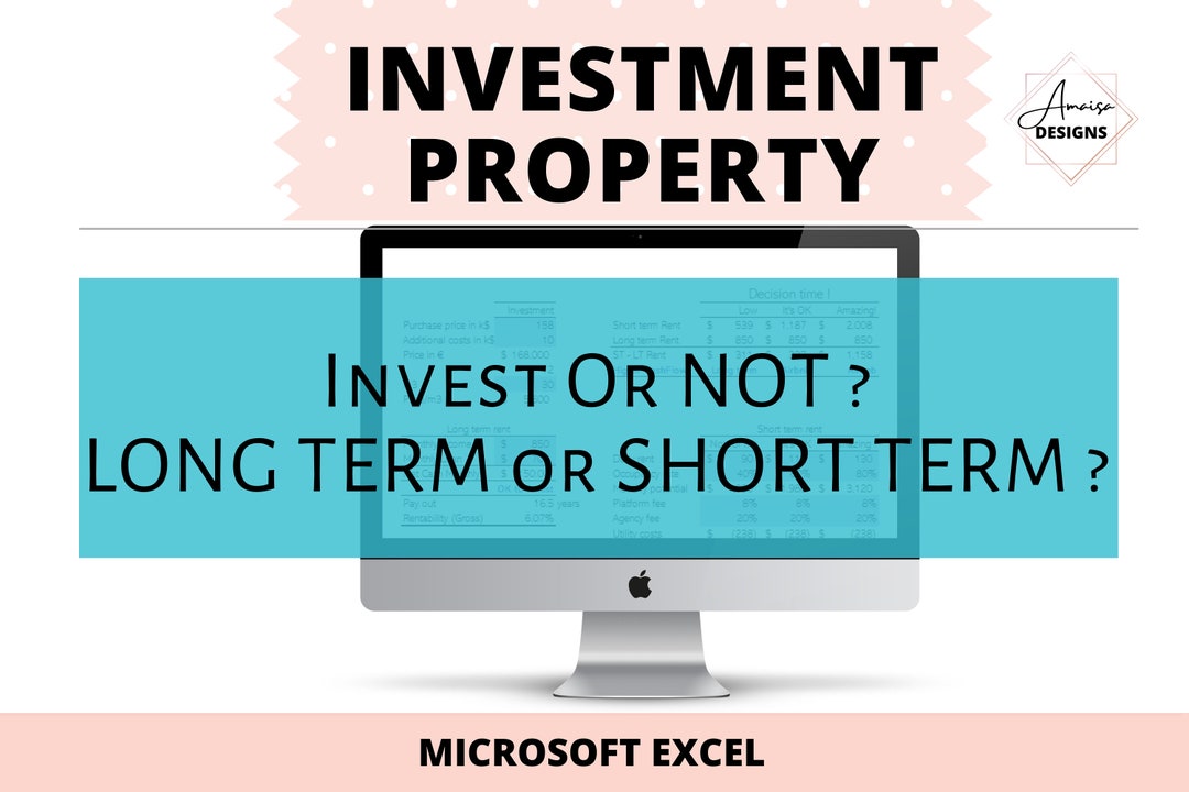 Investment Property Template | Long or Short Term | First Time ...