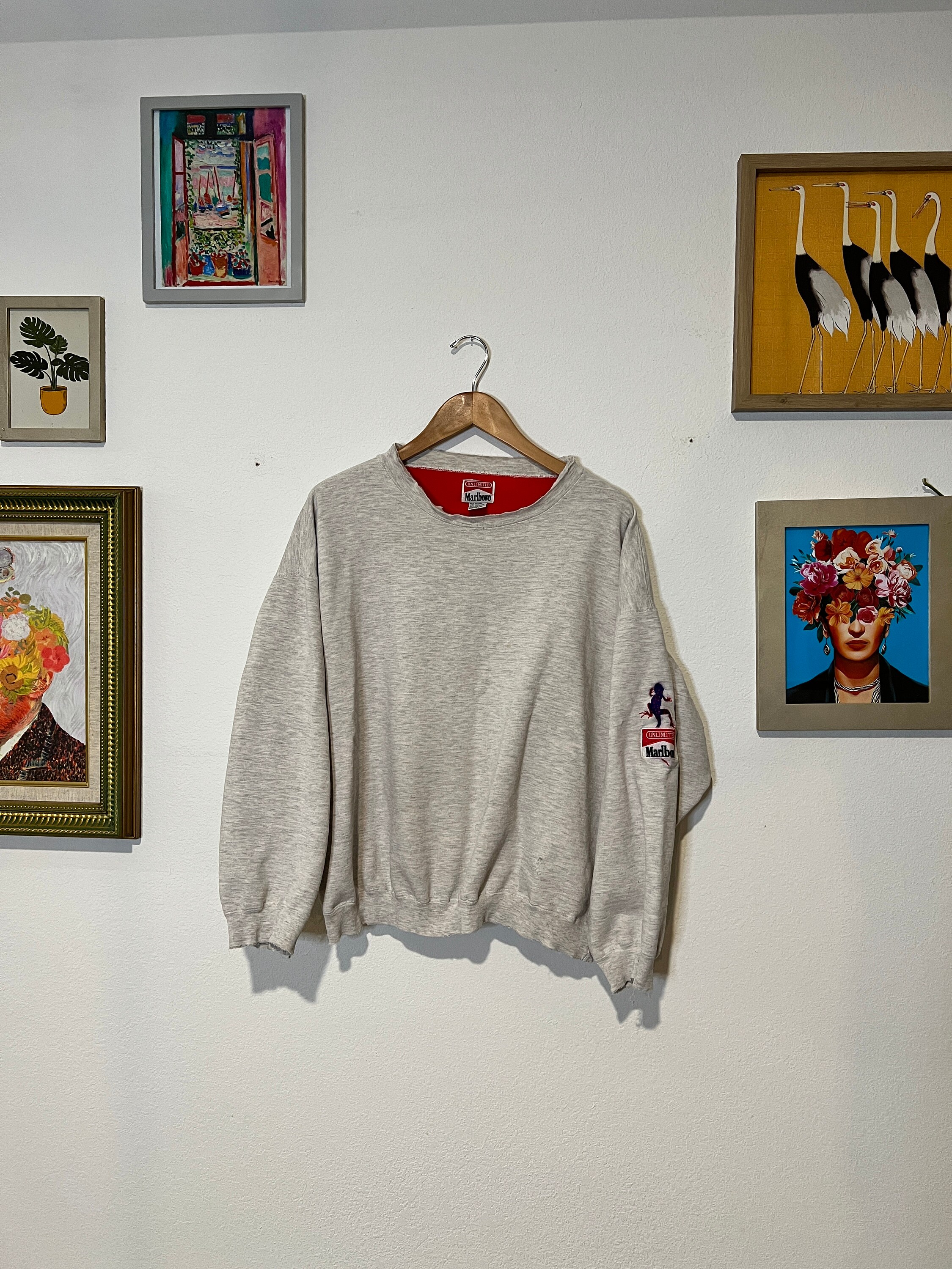 Vintage Marlboro Pullover Sweatshirt - Etsy.de