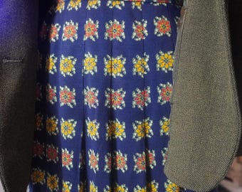 Vintage Pleated Skirt