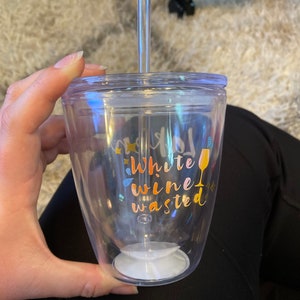 Custom Short Wine Tumblers