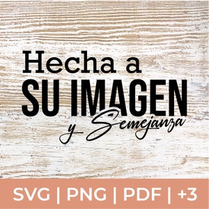 Realizzato a tua immagine SVG, PNG | Bibbia in formato SVG | versetto in formato SVG | Vacante | File di download istantaneo | tagliare il file | Cricut | sagoma del cammeo