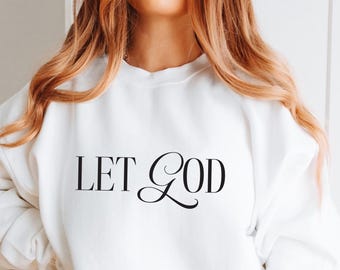 Let God png svg | Christian Streetwear Sublimation, Vintage Bible Shirt PNG, Christian Hoodie png, Commercial Uselogo spanish