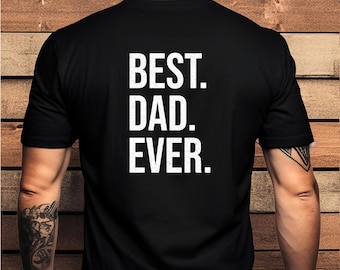Best. Dad. Ever. SVG, Father's Day Shirt Design, Grunge Dad Life PNG, Gift for Dad, Funny Dad Quote, Digital Download