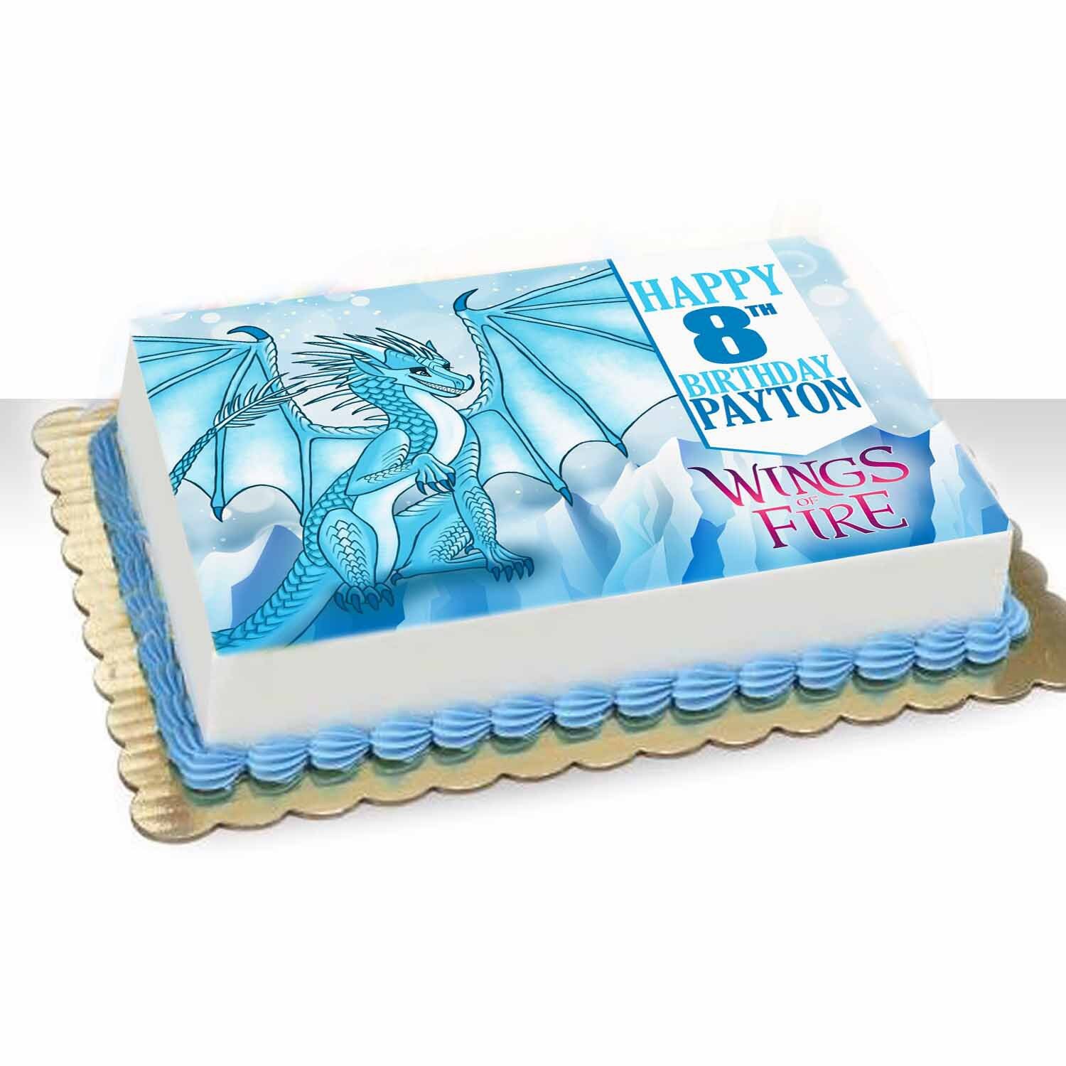 DIGITAL DOWNLOAD Dragon Cake Image Print at Your Local | Etsy
