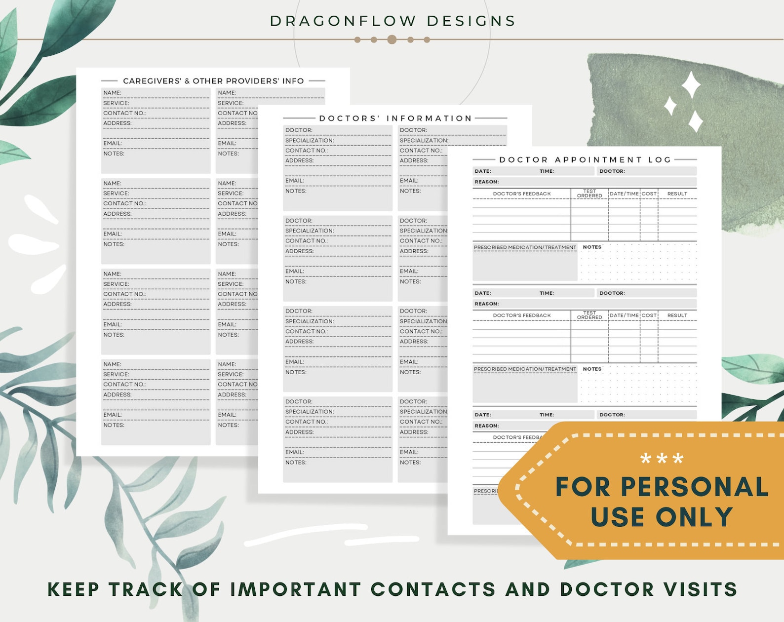 caregiver-log-book-template-caregiving-daily-report-etsy