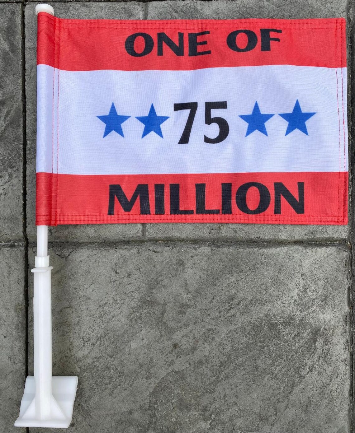 Trump Car Flag. Are you One of the 75 Million that voted MAGA Etsy