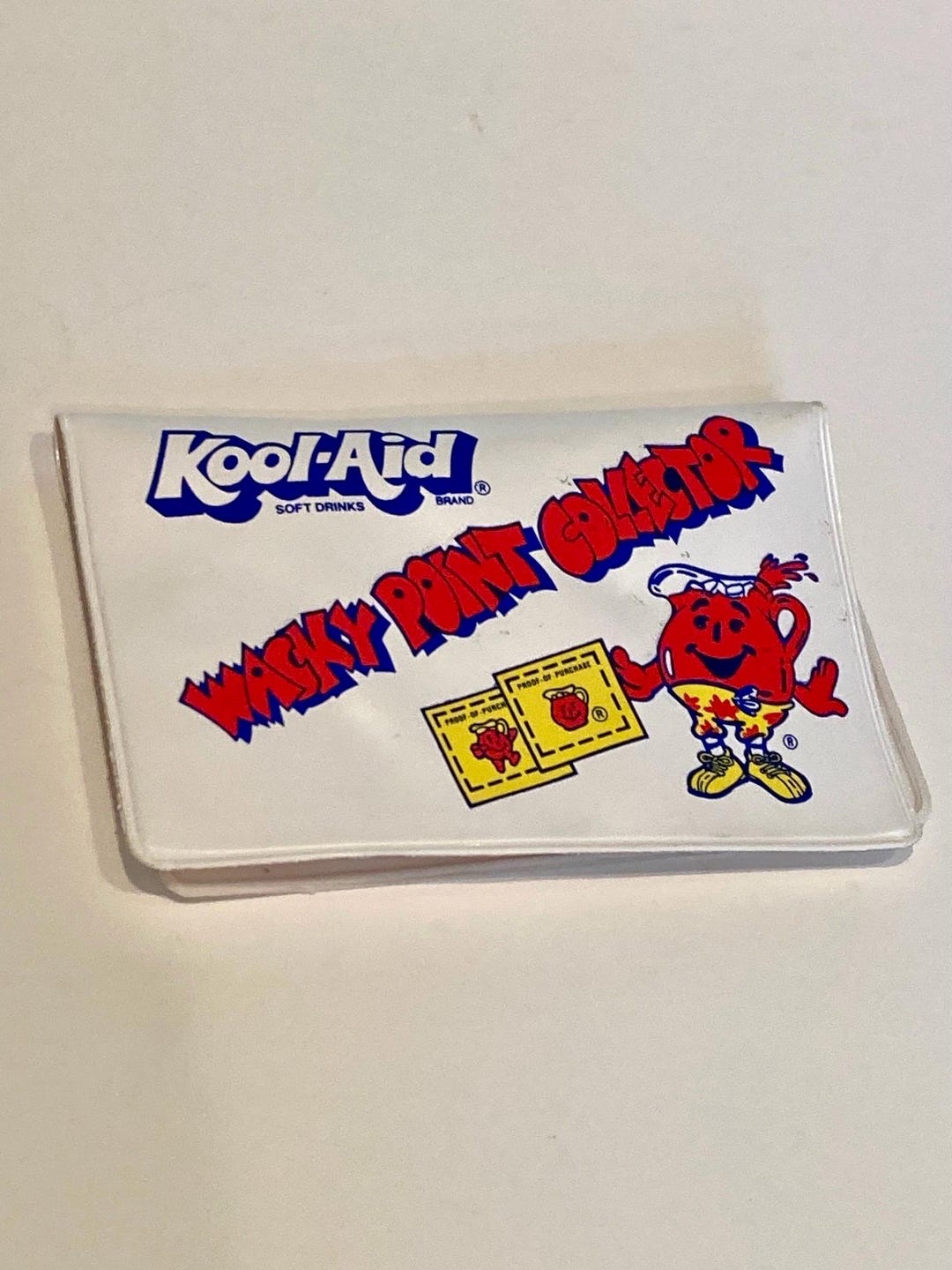 Rare Vintage Kool-aid Wacky Point Folder Purse Kool-aid Binder Proof of ...