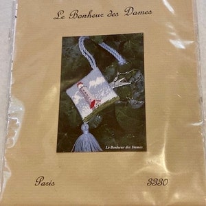 NEUE Kreuzstichpackung Le Bonheur des Dames 3330 Made in France Leuchtturm-Muster